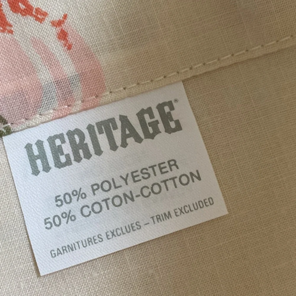 Heritage twin sheet